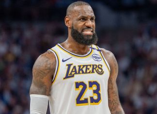 LeBron James Deals With Heckling Warriors Fan as Cameras Catch Heated Moment In Blowout Win