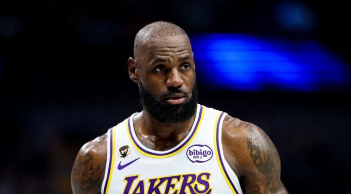 LeBron James Springs to Action After Stray Ball Hits Young Courtside Fan During Lakers-Rockets