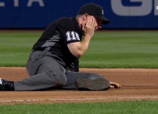 Scary Scenes Erupt as Umpire Struck in Head, Hitter Issues Apology