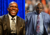 Magic Johnson Couldn’t Hide His Excitement After Reuniting With Charles Barkley During March Madness