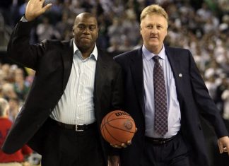 Magic Johnson Goes Cloud-Nine Over Reuniting With Larry Bird: “We Wowed a Sold-Out Crowd”