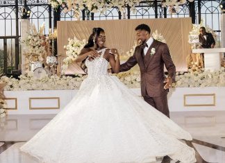 Noah Lyles’ Wife Junelle Bromfield Claps Back Against False Narrative from Wedding Ceremony