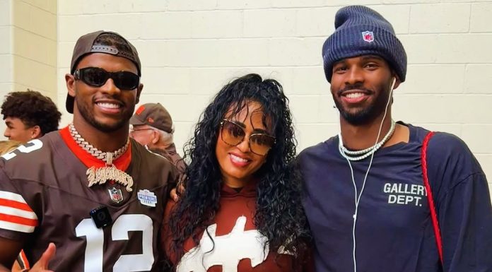 Shilo Sanders Puts Mom Pilar on the Spot With Awkward Shedeur Confession