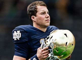 Ex-Notre Dame QB Riley Leonard Avoids Beer Celebration With College Mates For Religious Reasons
