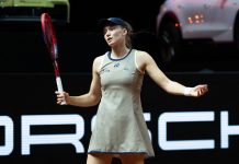 Elena Rybakina Breaks Character by Throwing Her Racket in Anger Mid-Match