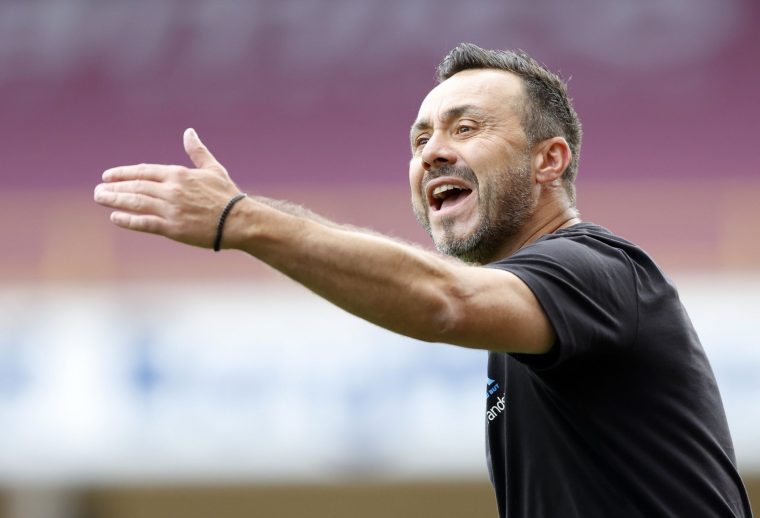 File photo dated 03-08-2024 of Marseille manager Roberto De Zerbi. Tottenham have reached an agreement in principle with Roberto De Zerbi to become their permanent head coach, the Press Association understands. Issue date: Tuesday March 31, 2026 PA Photo. Photo credit should read Nigel French/PA Wire.