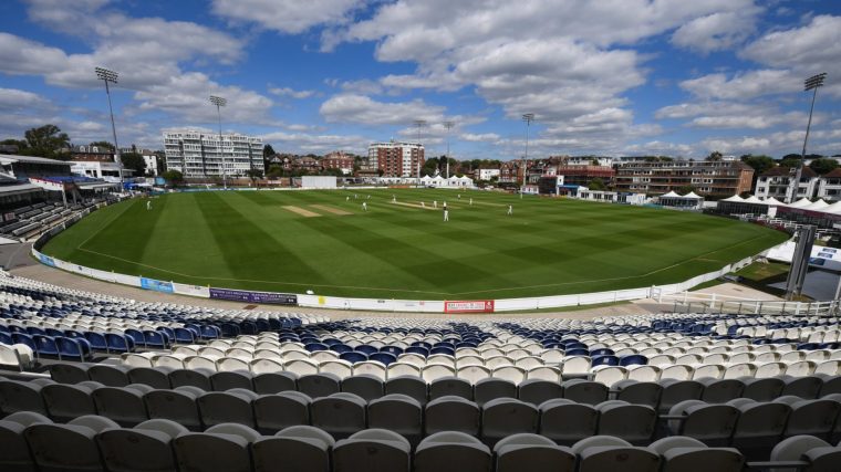 HOVE, ENGLAND - JULY 28: Cricket takes place behind closed doors during a friendly match between Sussex and Hampshire at County Ground on July 28, 2020 in Hove, England. (Photo by Mike Hewitt/Getty Images)