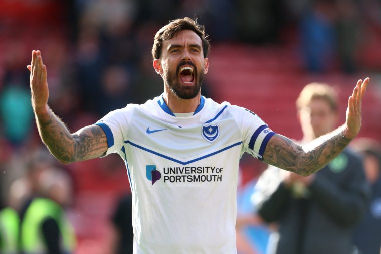 Portsmouth's Marlon Pack celebrates following victory in the Sky Bet Championship match at Riverside Stadium, Middlesbrough. Picture date: Saturday April 11, 2026. PA Photo. Photo credit should read: Richard Sellers/PA Wire. RESTRICTIONS: EDITORIAL USE ONLY No use with unauthorised audio, video, data, fixture lists, club/league logos or "live" services. Online in-match use limited to 120 images, no video emulation. No use in betting, games or single club/league/player publications.