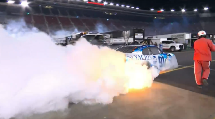 NASCAR Forced to Issue Verdict as Major Fan Safety Lapse Occurs After Car Goes Up in Flames