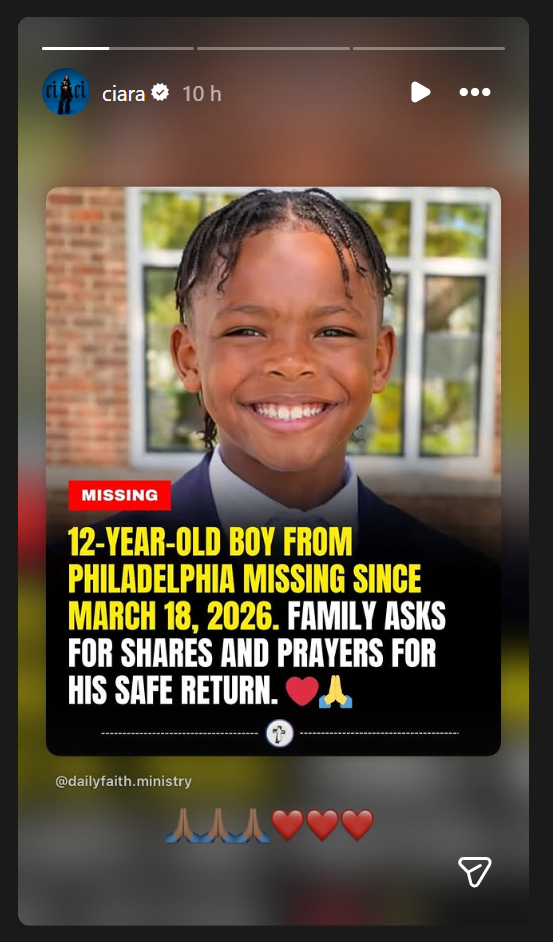 Ciara Wilson Instagram Story