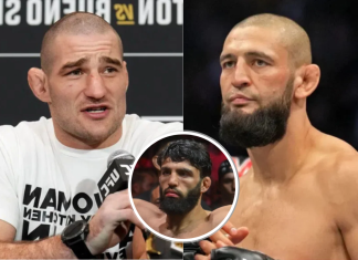 Sean Strickland Tells Adin Ross to “Get the F—K Off” Livestreaming After Arman Tsarukyan’s $50K Bet