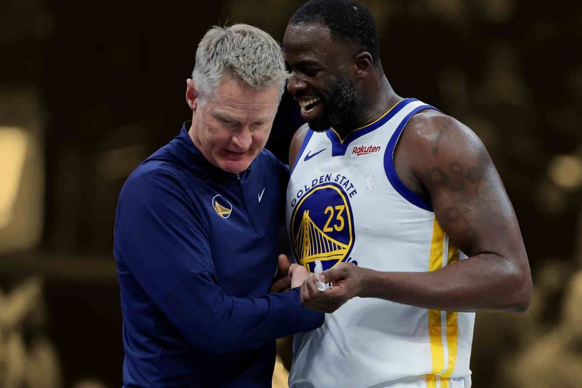 Steve Kerr and Draymond Green
