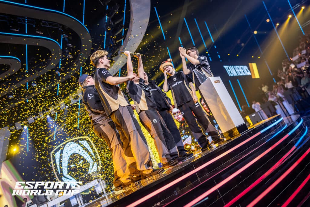 Team Heretics wins EWC VALORANT 2025