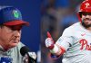 Frustrated Phillies Manager Joins Kyle Schwarber In Clear Message To Clubhouse As Team’s Slump Worsens