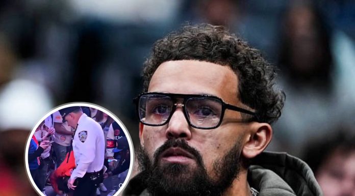 Viral Video Shows NYPD Saving Trae Young Jersey From Being Vandalized by Knicks Fan