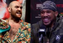 Fans Catch Anthony Joshua in “Spy Mode” During Tyson Fury Boxing Match