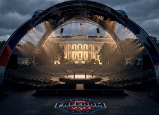 “So Weird”: White House Octagon Render Sparks Fan Backlash During UFC 327