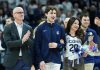 Andrea Hurley’s Reaction to UConn Bench Caught on Camera During Elite Eight Win