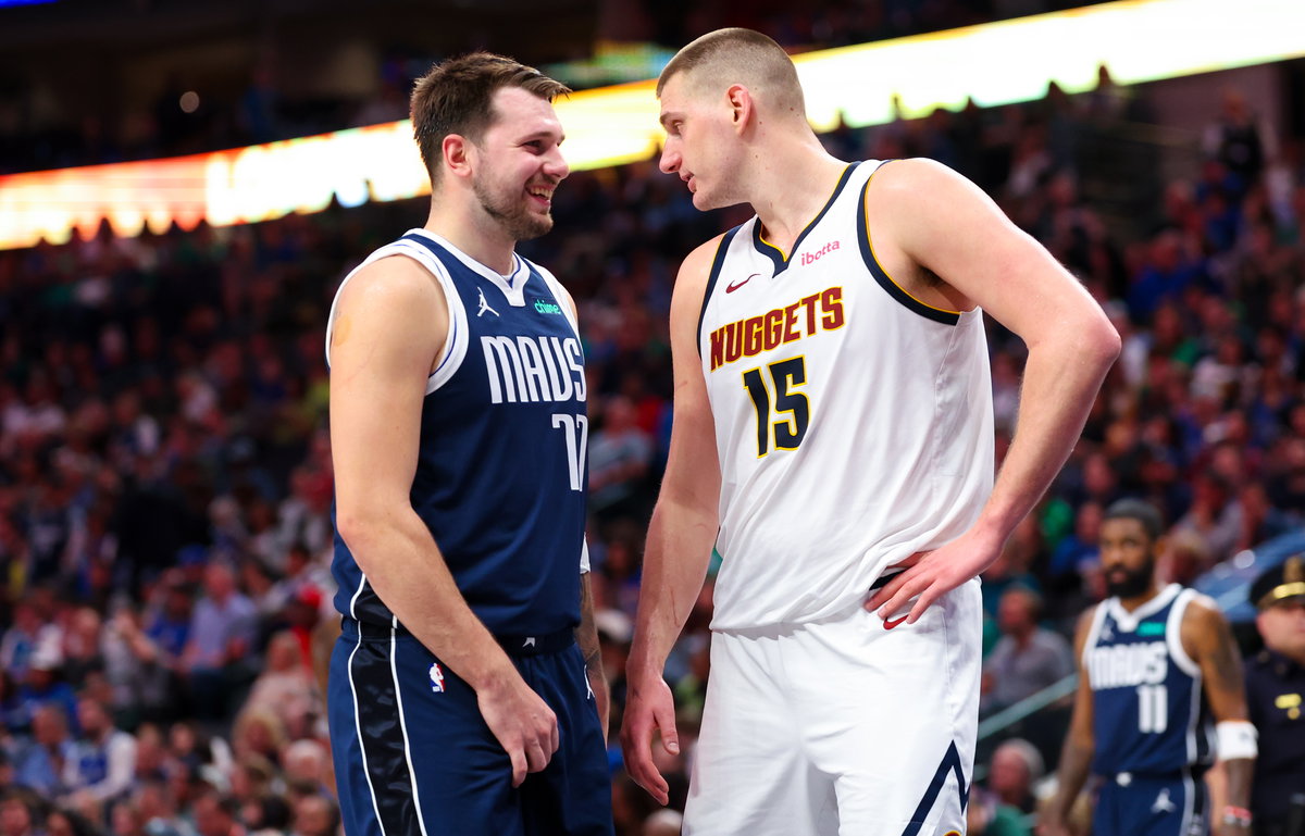 NBA stars Luka Doncic and Nikola Jokic