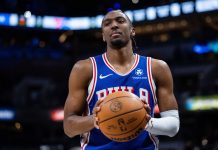 Tyrese Maxey’s Postgame Slip Up Hints at Teammate’s Retirement as 76ers Beat Magic to Clinch Playoffs