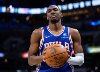Tyrese Maxey’s Postgame Slip Up Hints at Teammate’s Retirement as 76ers Beat Magic to Clinch Playoffs
