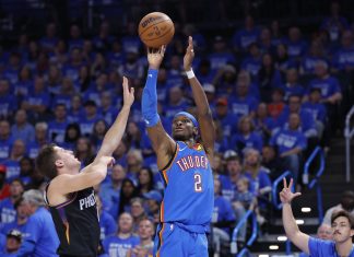 Shai Gilgeous-Alexander’s 13th Straight 25-Point Playoff Game Leads Thunder to Win vs Suns