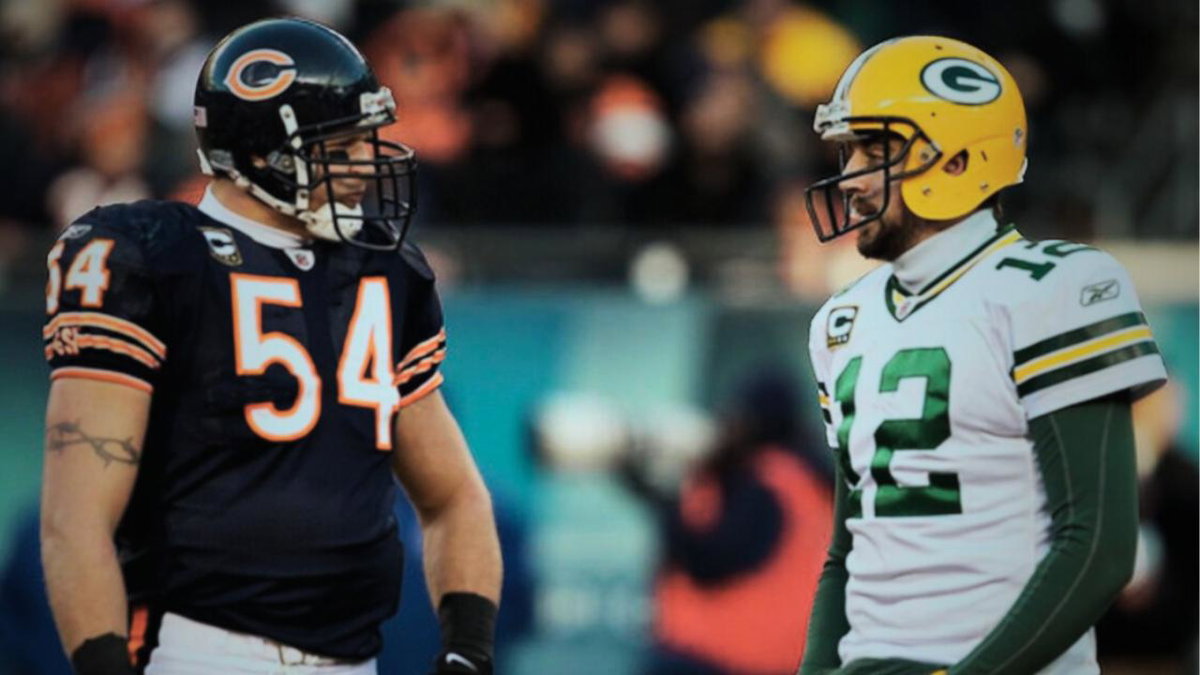 aaron rodgers brian urlacher via X @ErikLambert1