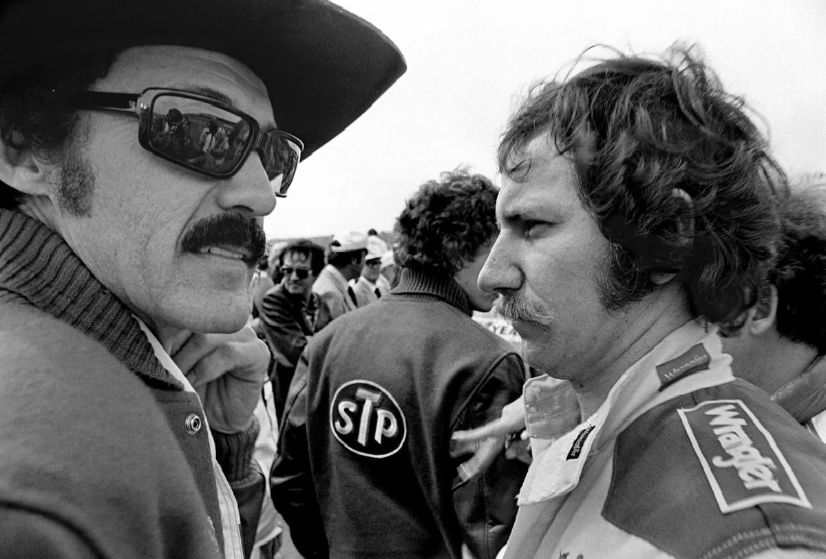 Richard Petty Dale Earnhardt NASCAR