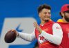 Patrick Mahomes Shows Huge Scar Publicly for First Time Amid Chiefs QB’s ACL Recovery
