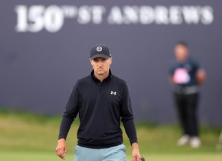 Jordan Spieth’s Caddie Nearly Loses His Cool After Strange Augusta Moment