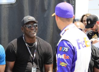 Michael Jordan Laughs at Denny Hamlin’s Expense After Miserable Last-Minute Loss