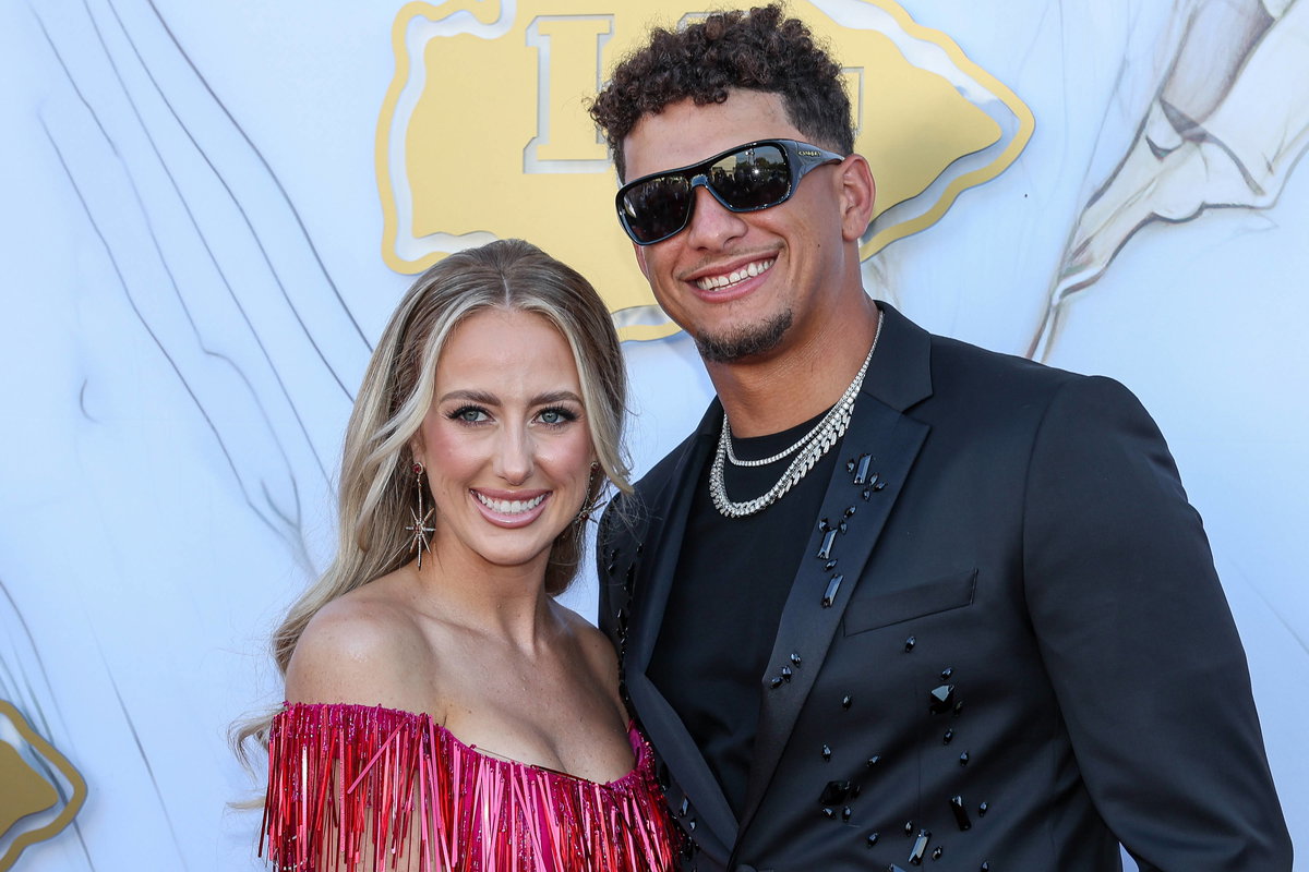Patrick Mahomes and Brittany Mahomes