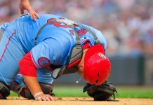 Cardinals Catcher Struck In Head By 28YO Astros Hitter, Baseball Fans Raise Doubts