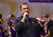 LSU HC Jay Clark Cuts Off Kailin Choi to Refocus NCAA Goal Amid Jordan Chiles Rivalry