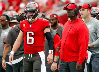 “Knock Each Other Out”: Todd Bowles Draws Wild Boxing Match Parallel When Asked About Baker Mayfield & Kevin Stefanski Feud