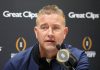 Kirk Herbstreit Keeps His Allegiance Clear at Son Chase’s Michigan Spring Game