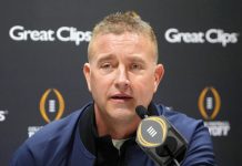 Kirk Herbstreit Keeps His Allegiance Clear at Son Chase’s Michigan Spring Game