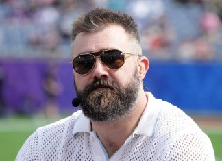Jason Kelce Vehemently Defends Jalen Hurts Amid Criticism Over Eagles Offense