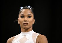 Jordan Chiles Breaks Down Crying as Final NCAA Season Streak Continues