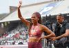 Gabby Thomas Records History Twice at Track and Field Event’s Debut