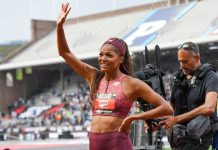 Gabby Thomas Records History Twice at Track and Field Event’s Debut