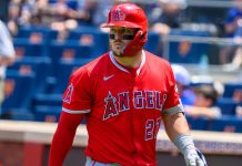 Mike Trout Shows Clear Frustration After Hit-By-Pitch Despite $55M Star’s Apology