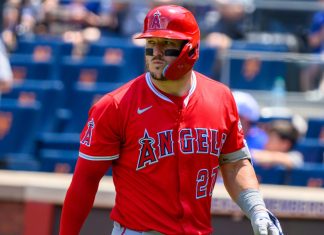 Mike Trout Shows Clear Frustration After Hit-By-Pitch Despite $55M Star’s Apology