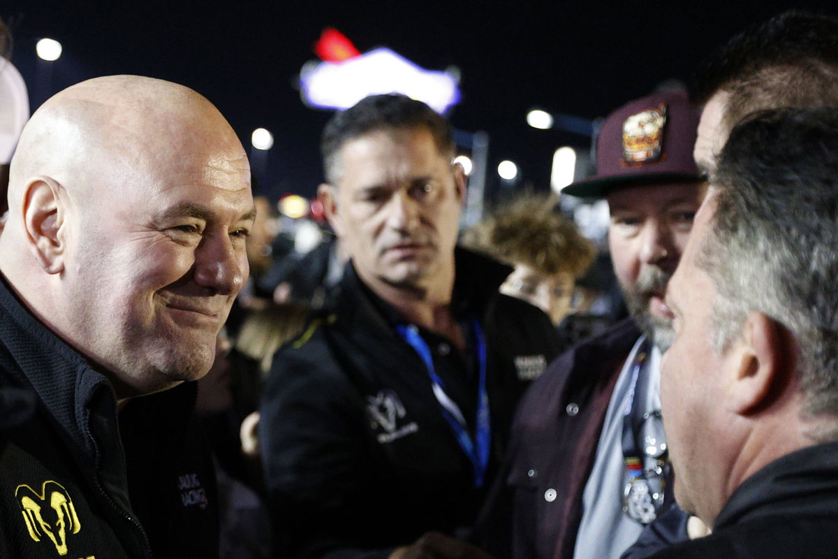 Dana White and Tony Stewart