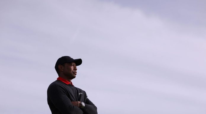 New Bodycam Footage Shows Tiger Woods Kneeled Down as Cops Confront Him About DUI Crash