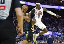 Cavs Star’s Flying Kick on Warriors Rookie Triggers Draymond Green as Heated Moment Unfolds