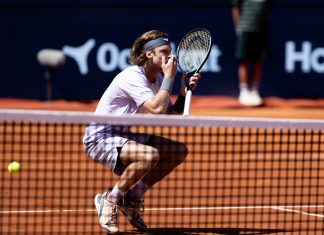 Andrey Rublev Bleeds Mid-Match During Crucial Point Before Receiving Medical Attention