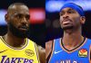 Are LeBron James, Shai Gilgeous-Alexander Playing Tonight? Lakers vs Thunder Injury Report, Odds, & Where to Watch (May 5)
