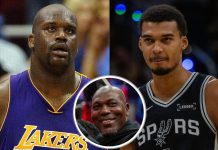 Hakeem Olajuwon Helps Victor Wembanyama Join Shaquille O’Neal, Kareem Abdul-Jabbar in Rare Playoff Feat vs. Timberwolves