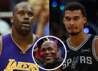 Hakeem Olajuwon Helps Victor Wembanyama Join Shaquille O’Neal, Kareem Abdul-Jabbar in Rare Playoff Feat vs. Timberwolves